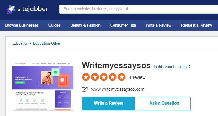 Writemyessaysos review